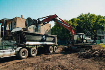 Utility Transport hauls material from your construction site